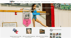 Desktop Screenshot of oconeegymnastics.com